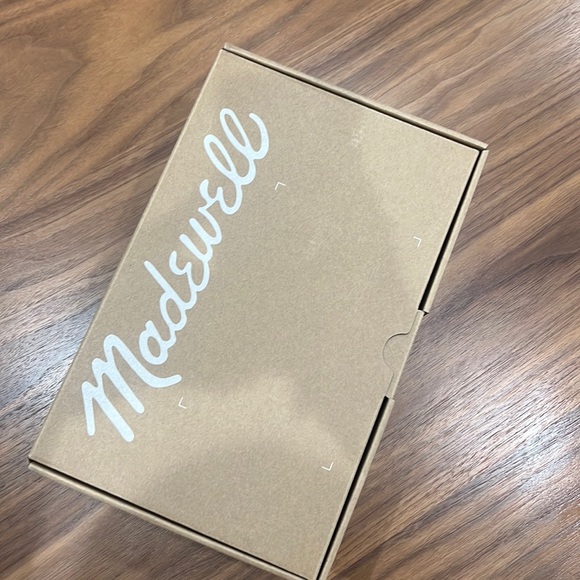 Madewell size 8 silver loafers - *worn once* - Picture 2 of 8